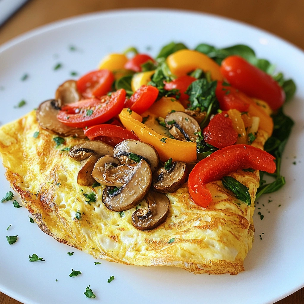 Omelette Aux L gumes Pour Petit d jeuner