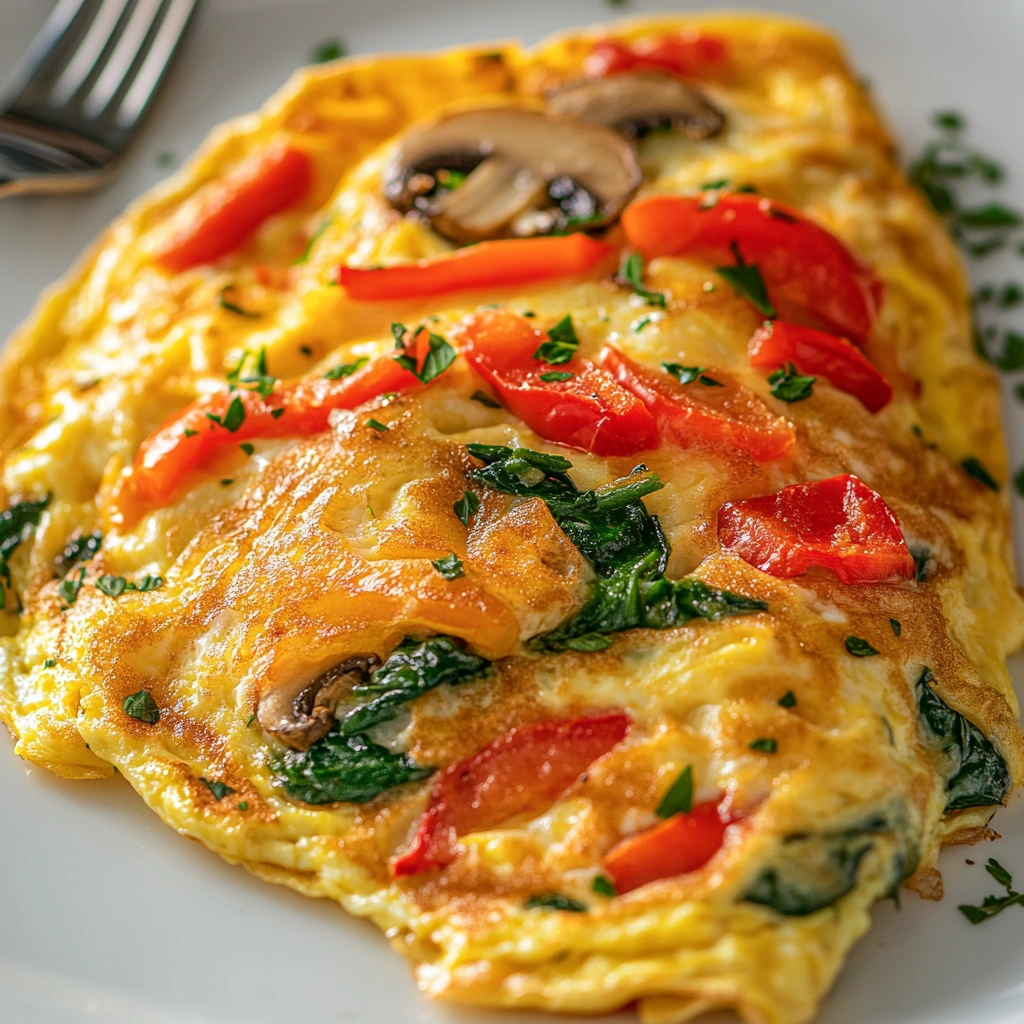 Omelette Aux L gumes Pour Petit d jeuner