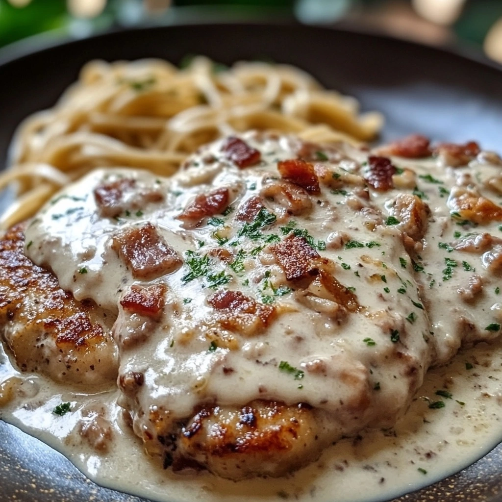 Escalopes de veau sauce savoyarde