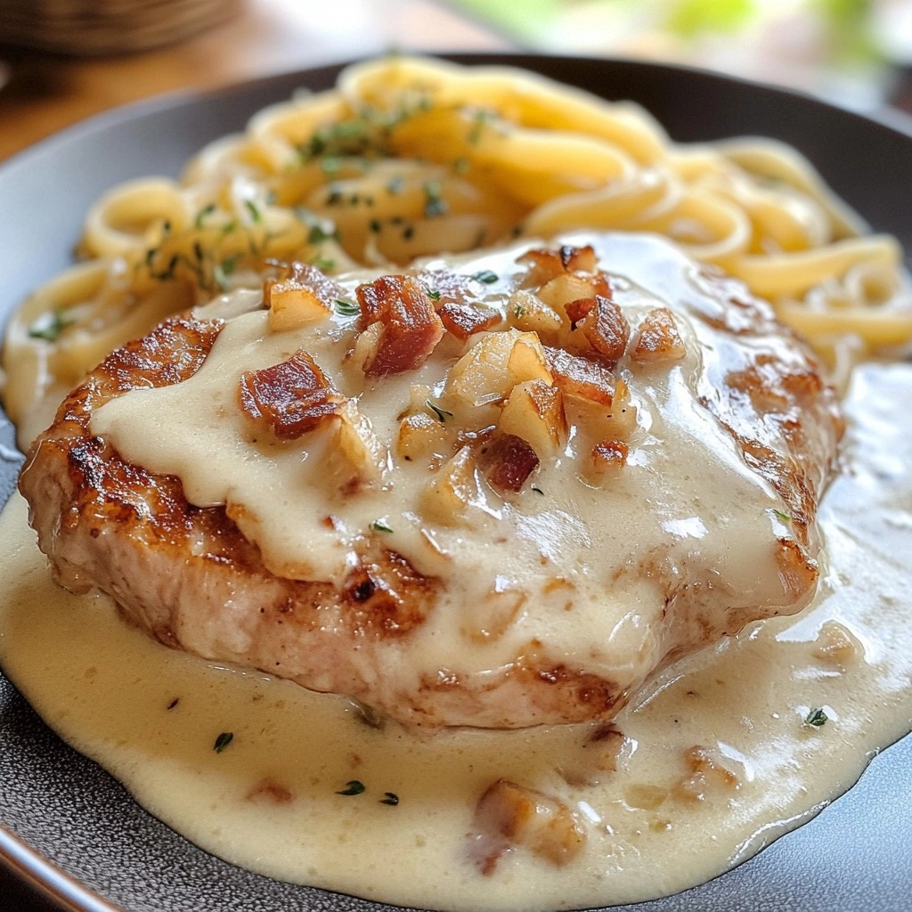 Escalopes de veau sauce savoyarde