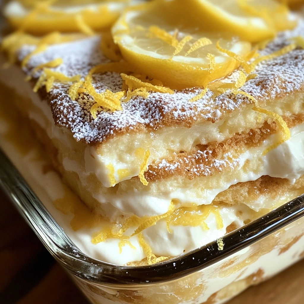 Tiramisu au Citron