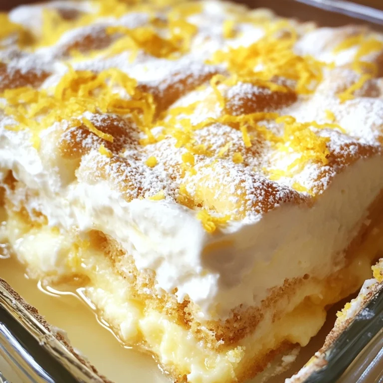 Tiramisu au Citron
