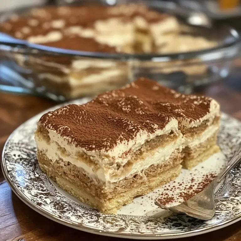 Tiramisu au Caramel Beurre Salé & Noisettes