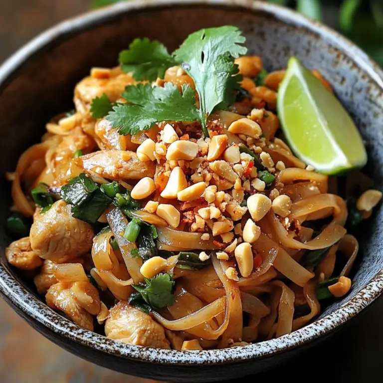 Un plat savoureux, exotique et facile à réaliser à la maison ! 🇹🇭
