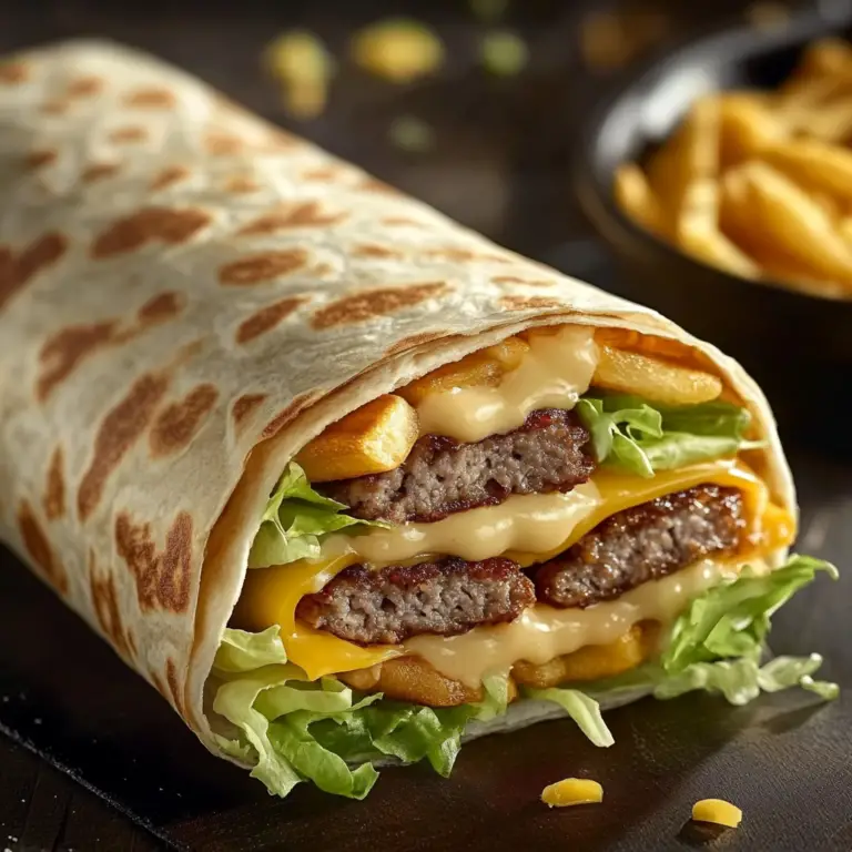 Big Mac Wrap : Quand le Célèbre Burger Rencontre le Wrap ! 🍔🌯