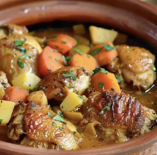 Tajine de Poulet aux Épices