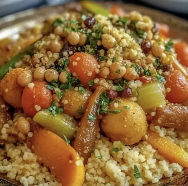 Couscous Marocain aux 7 Légumes