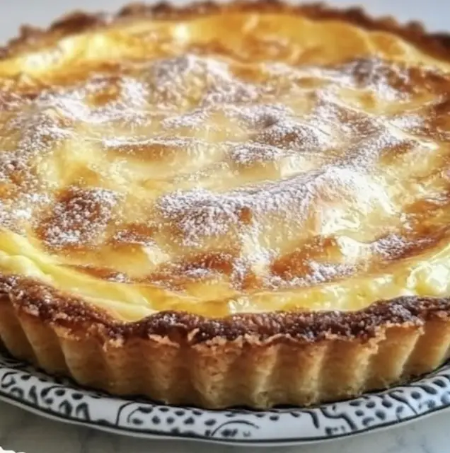 Tarte à la Rhubarbe