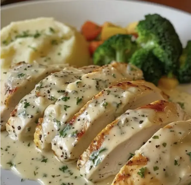Poulet Sauce Boursin