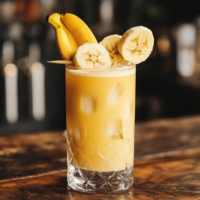 Banana Mama Cocktail : Votre Passeport pour un Paradis Tropical ! 🍹🍌🥥🍍