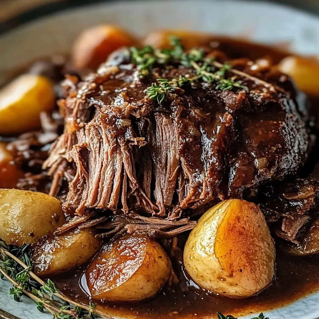 Pot-au-feu mijoteuse : plat traditionnel français savoureux et réconfortant