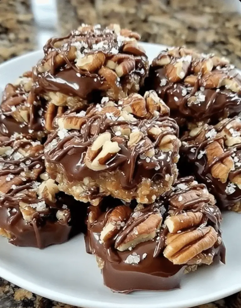 Bouchées Chocolat-Caramel aux Pacanes : Douces, Croquantes et Irrésistibles