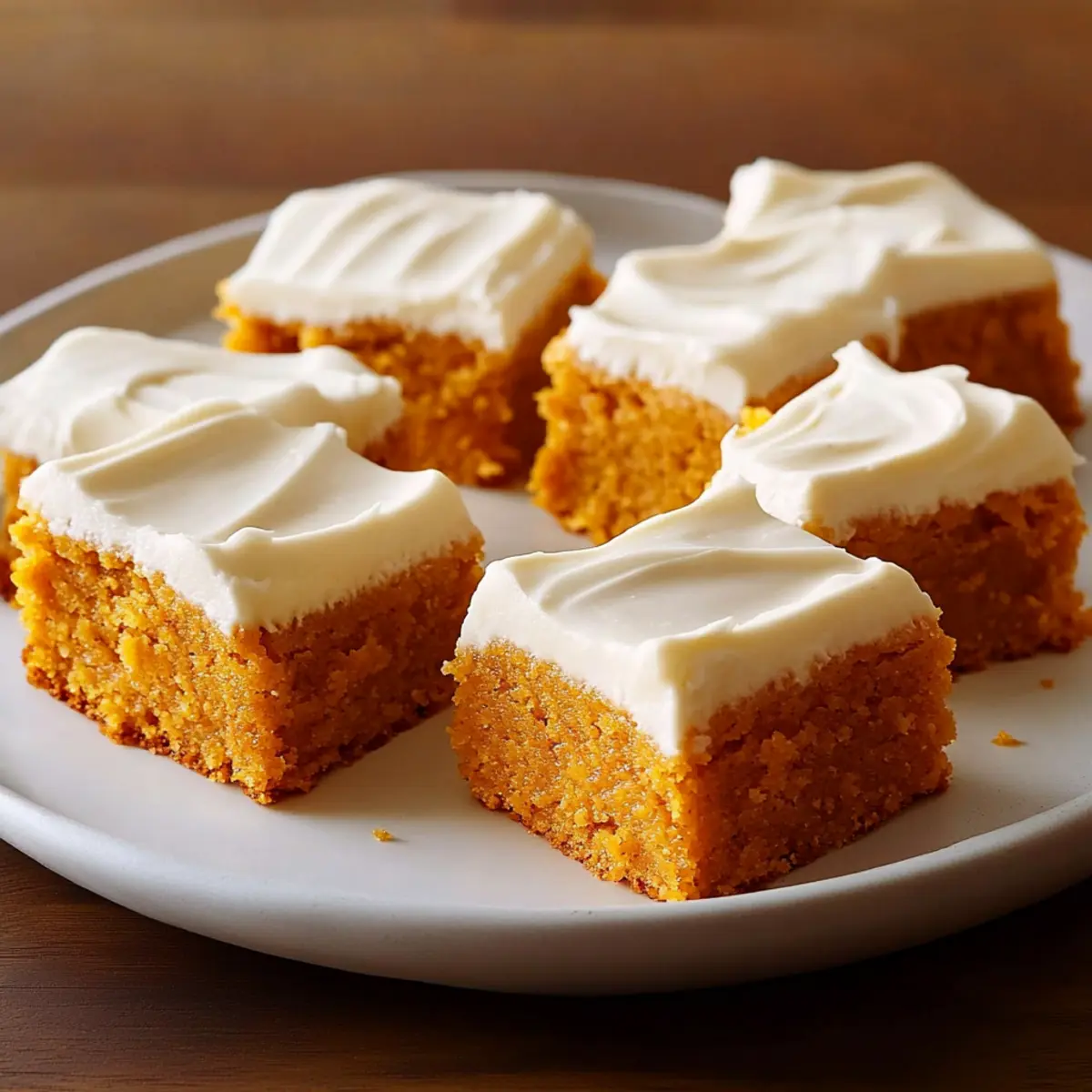 Easy Pumpkin Bars Recipe with Cream Cheese Frosting
