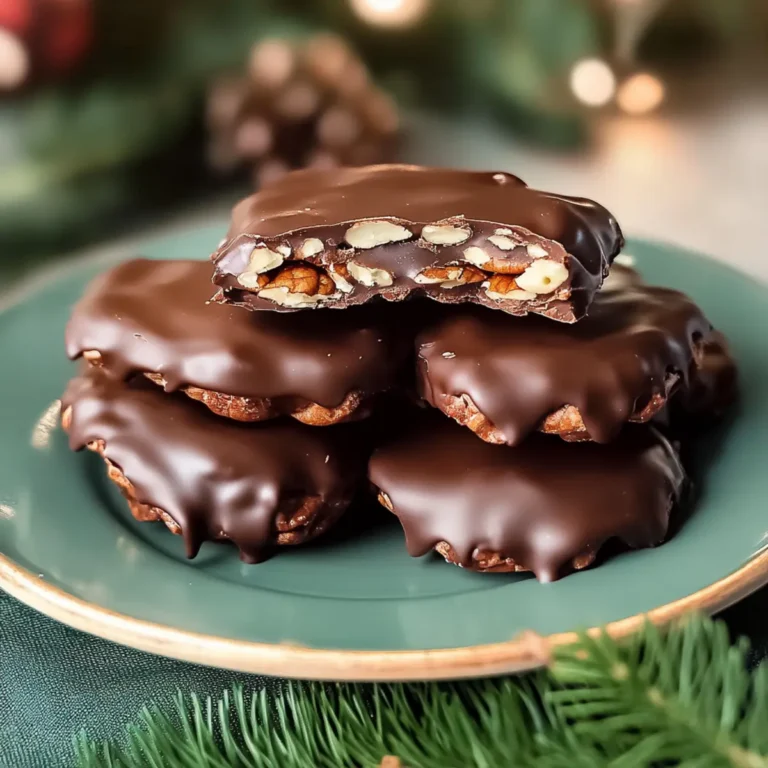 Easy Christmas Pecan Turtles