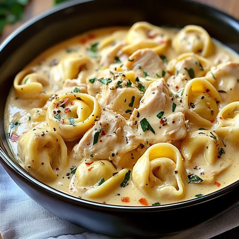 Comfort in a Bowl: Easy CrockPot Chicken Tortellini