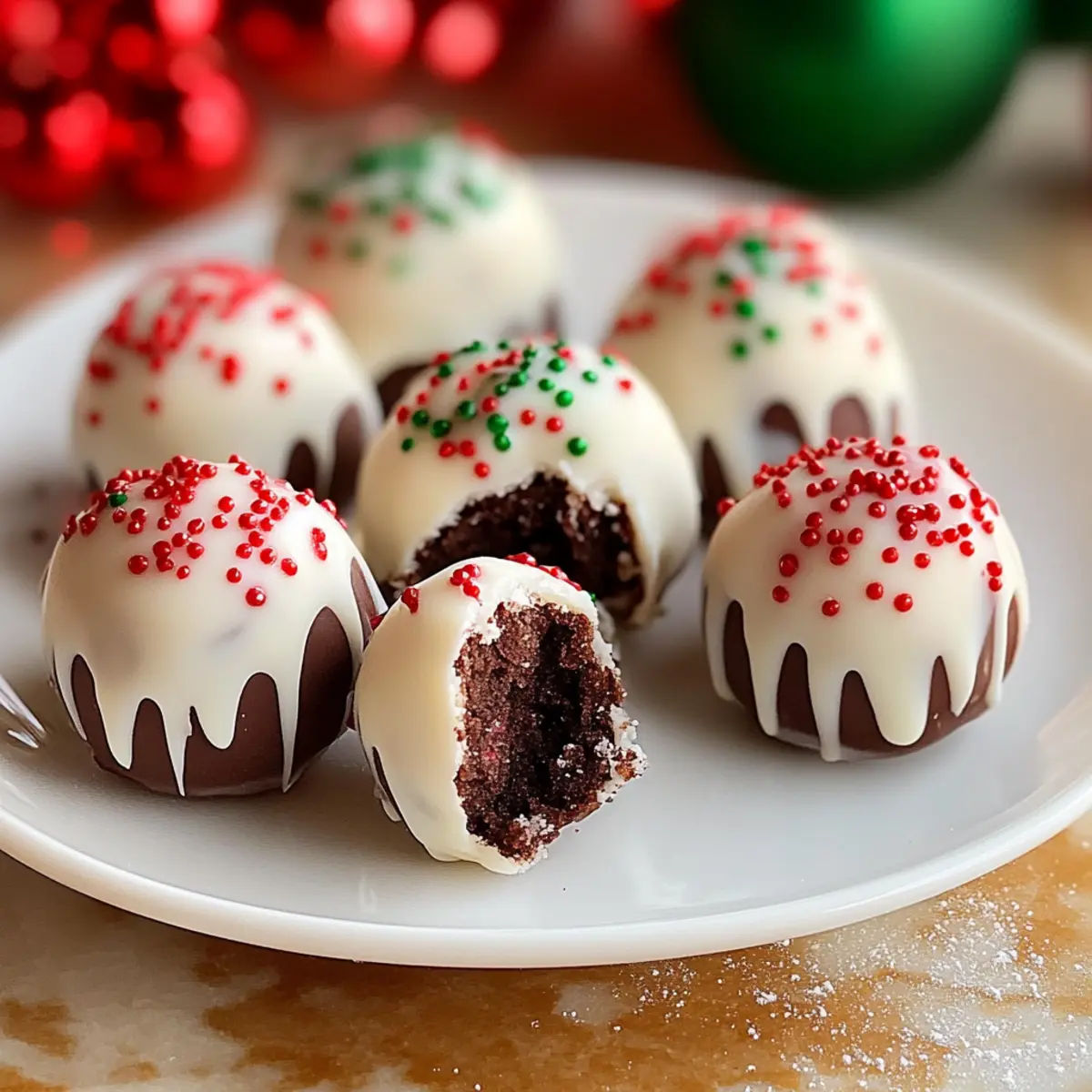 Easy Christmas Cake Truffles - The Ultimate Holiday Treat!