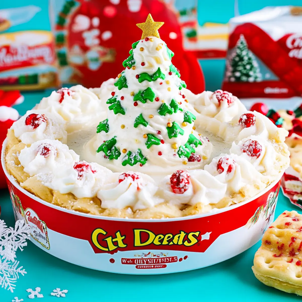 Little Debbie Christmas Tree Dip