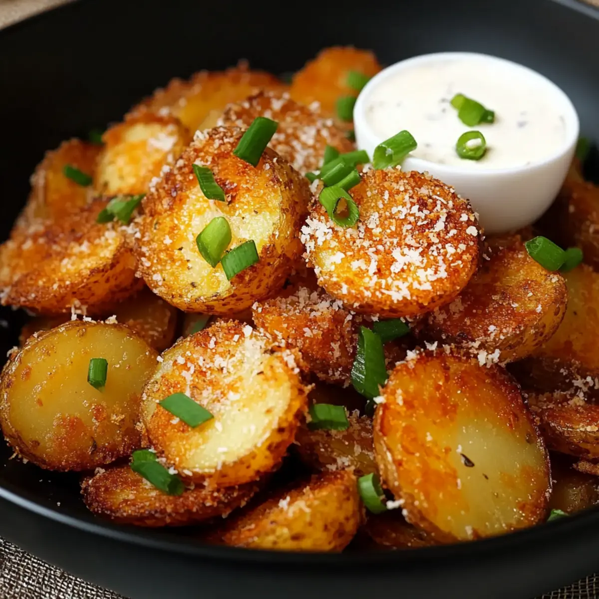Herb-Crusted Parmesan Potatoes