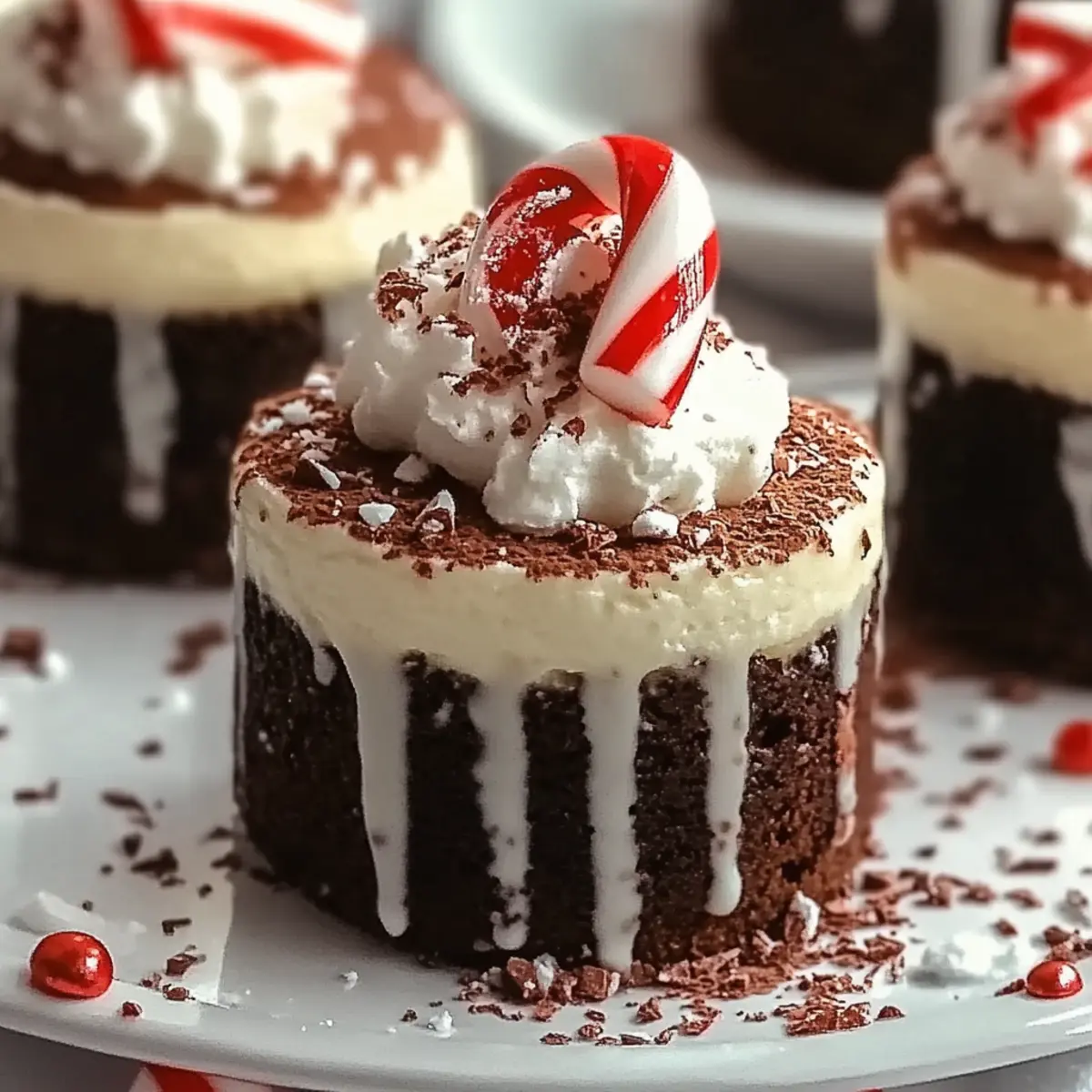 Easy Peppermint Hot Cocoa Cheesecake Bites Recipe