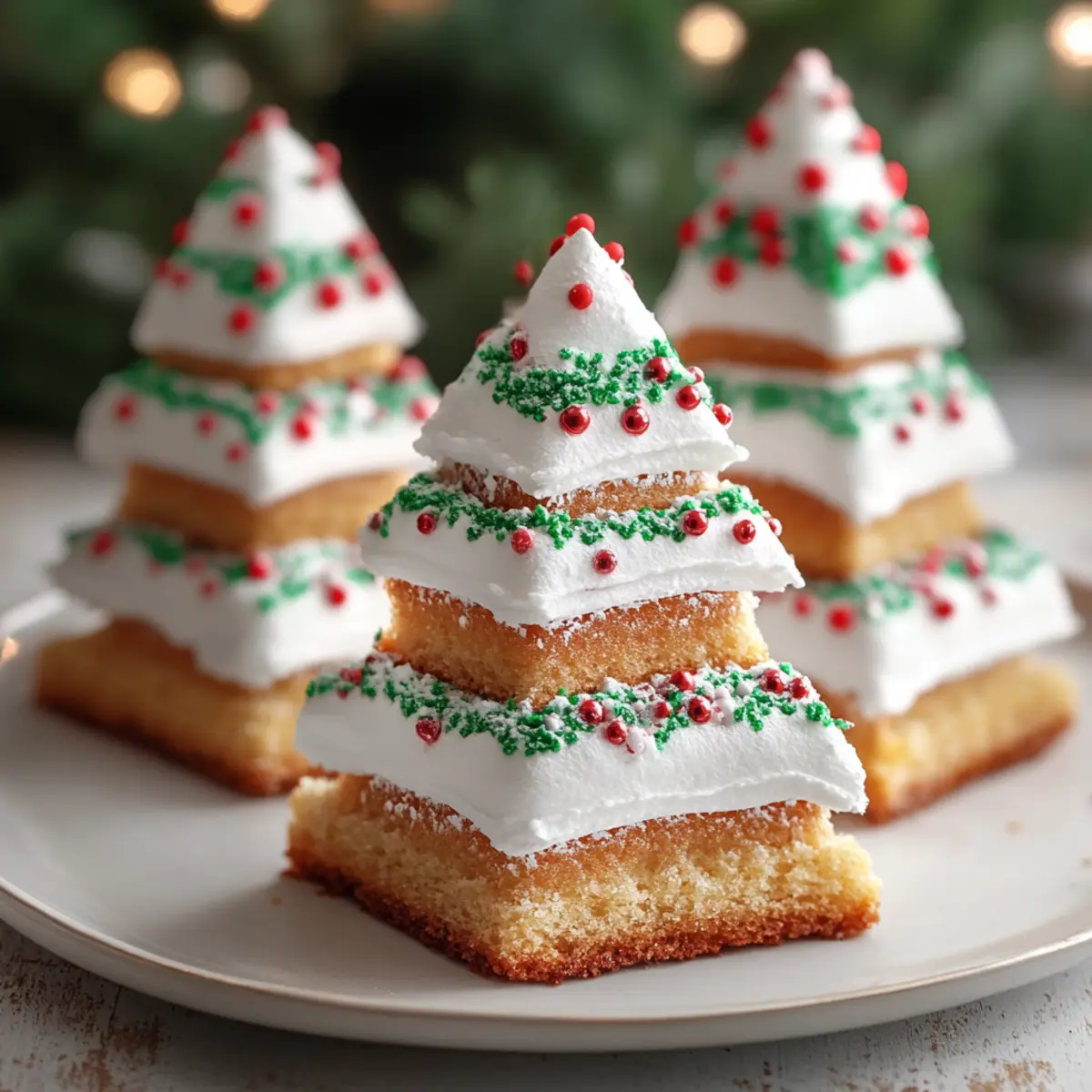 Homemade Christmas Tree Cakes (Better Than Little Debbie!)
