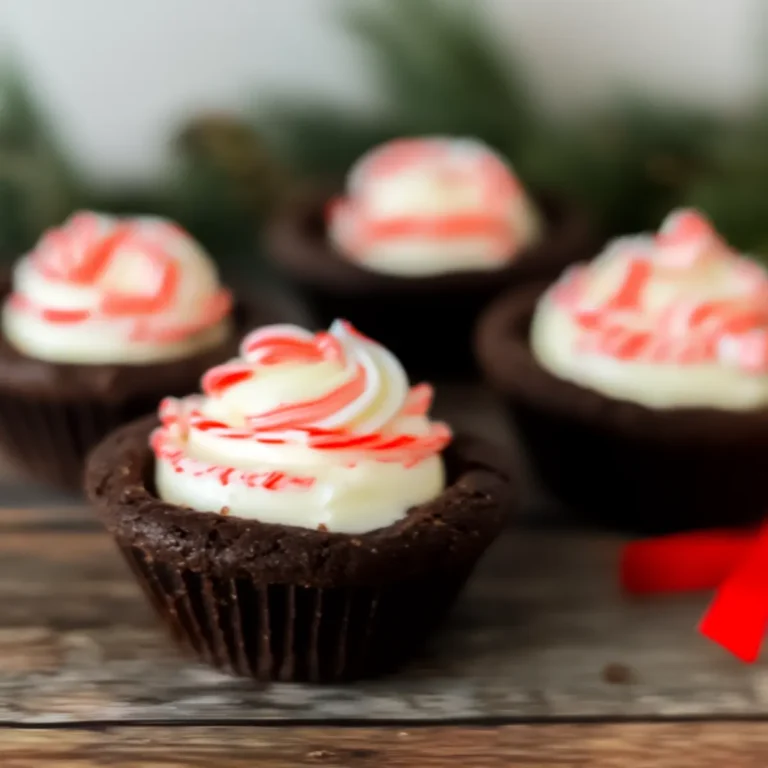 Chocolate Peppermint Cookie Cups – Festive Holiday & Christmas Dessert Recipe