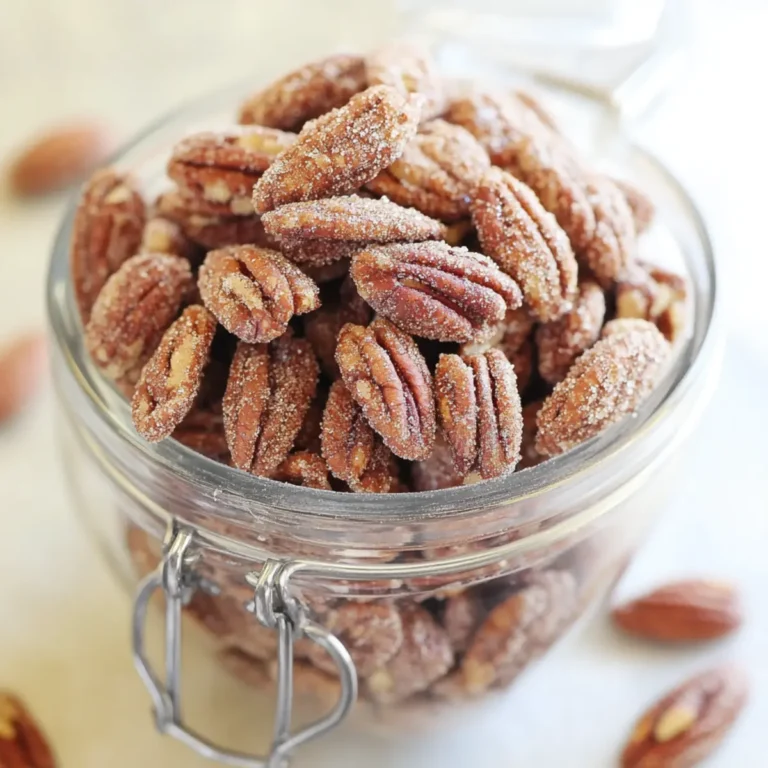 Easy Homemade Cinnamon Sugar Pecans Recipe