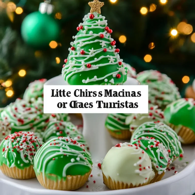 Indulge in the Magic of Little Debbie Christmas Tree Cake Truffles!
