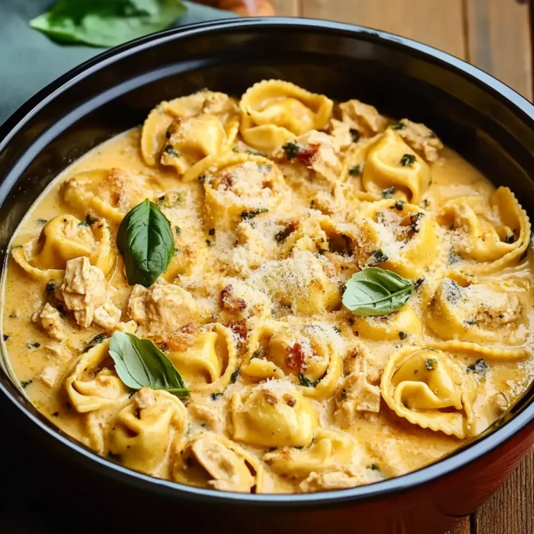 CrockPot Chicken Tortellini