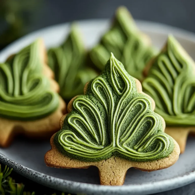 Matcha Christmas Tree Cookies: An Easy, Elegant Holiday Treat