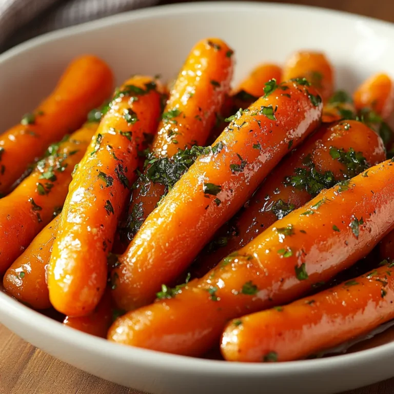 Easy Glazed Carrots – Sweet, Buttery Holiday Side Dish