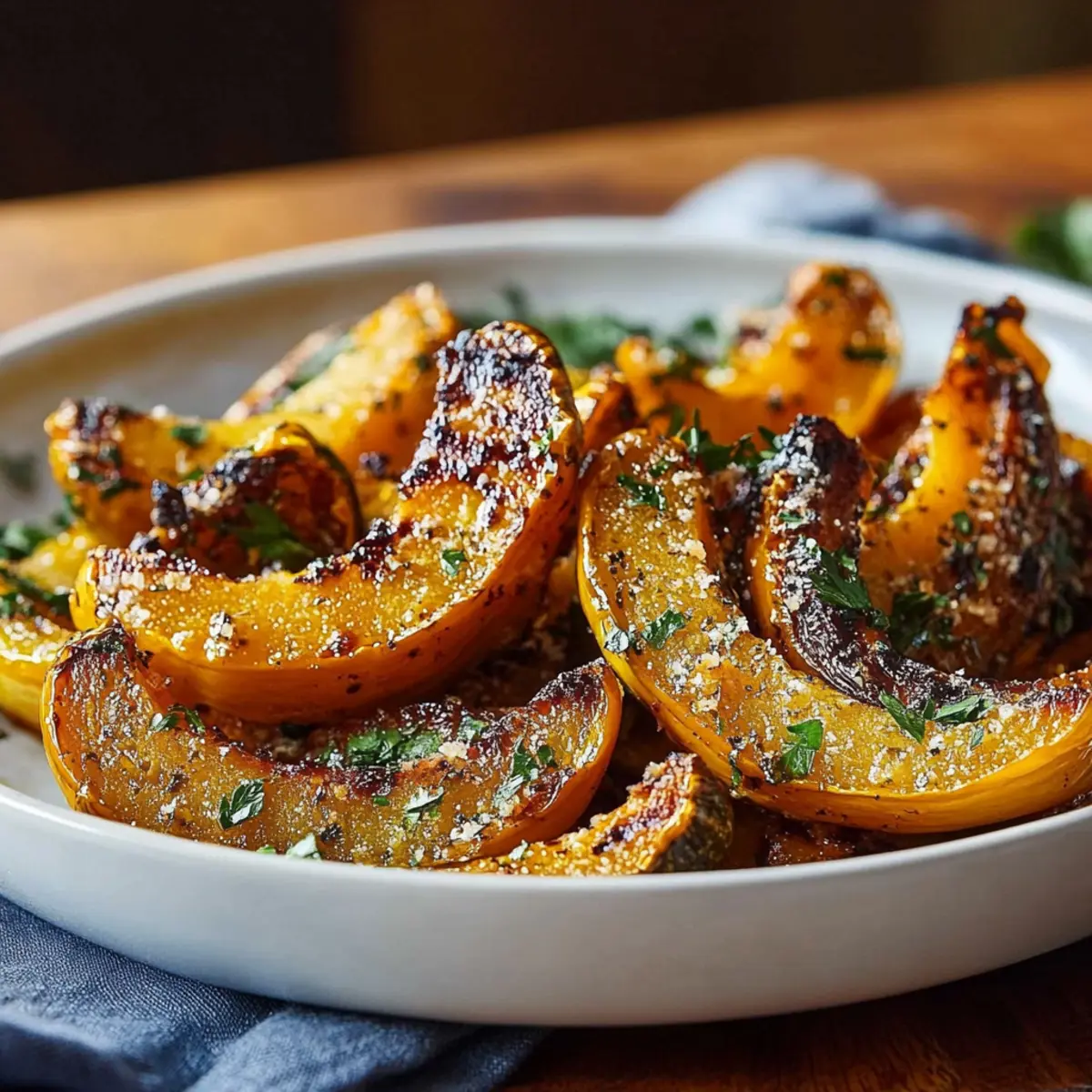 Roasted Winter Squash Wedges