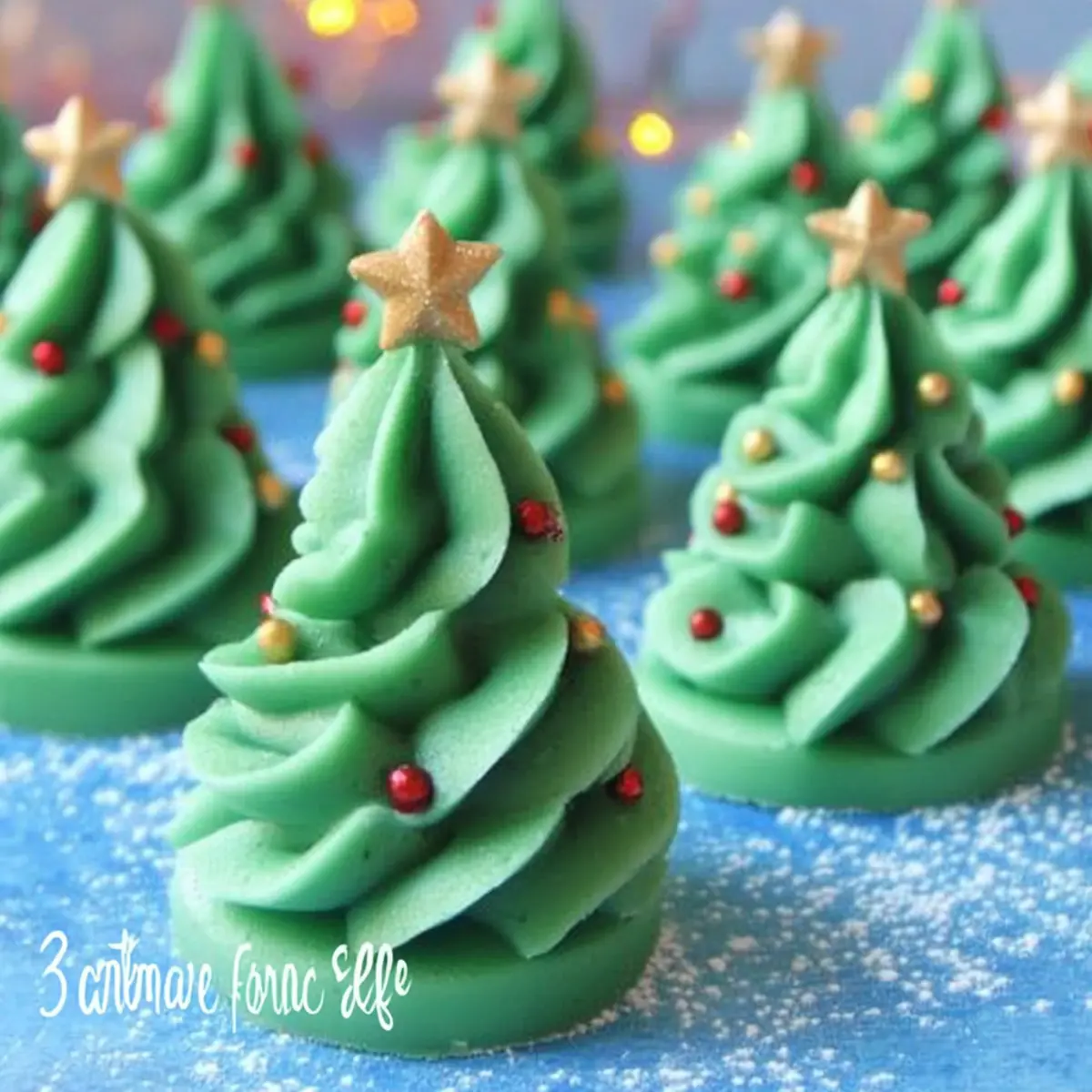 Fudge Christmas Trees - 3 ingredient Creme de Menthe Fudge VIDEO