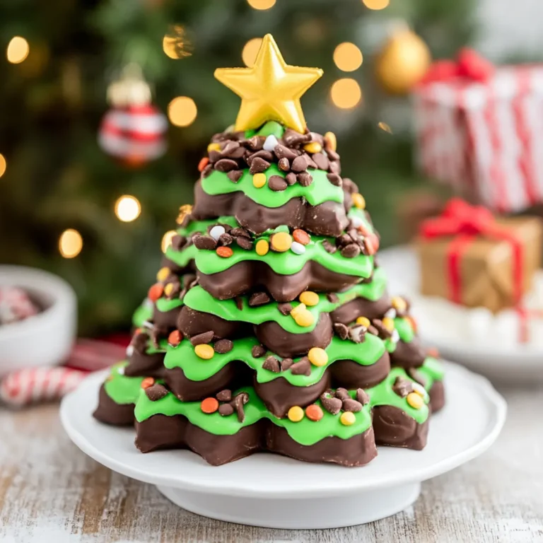 🎄 Festive Reese’s Candy Christmas Tree