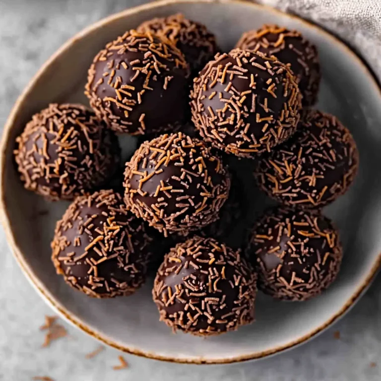 Festive Orange Chocolate Christmas Truffles