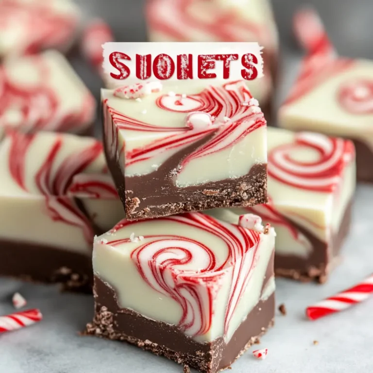 Peppermint Swirl Fudge Recipe
