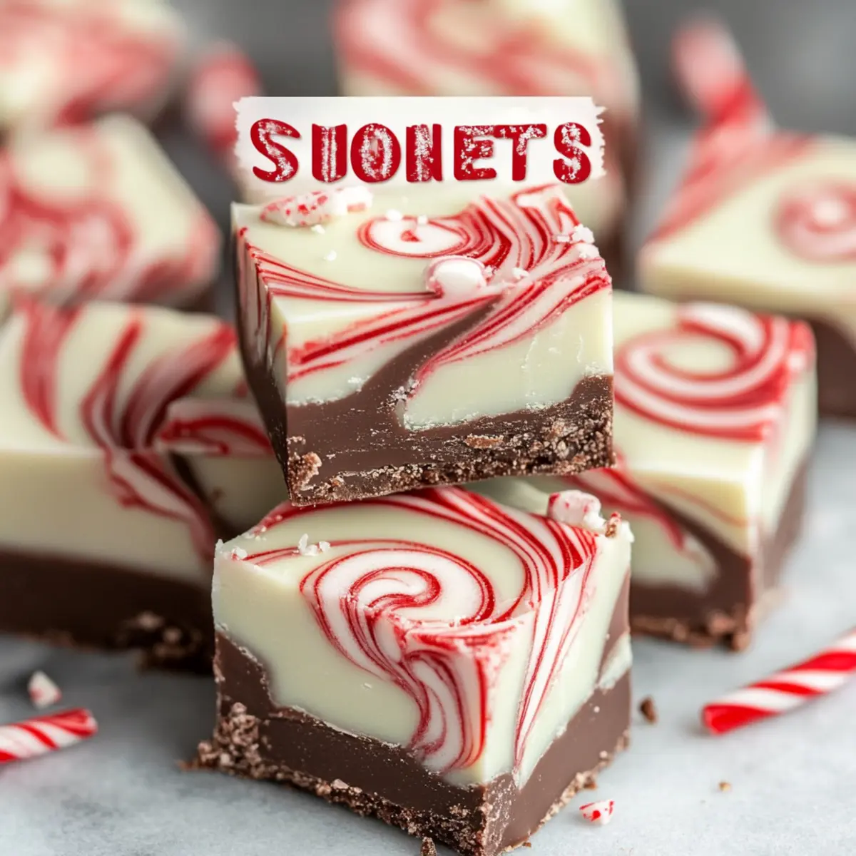 Peppermint Swirl Fudge Recipe