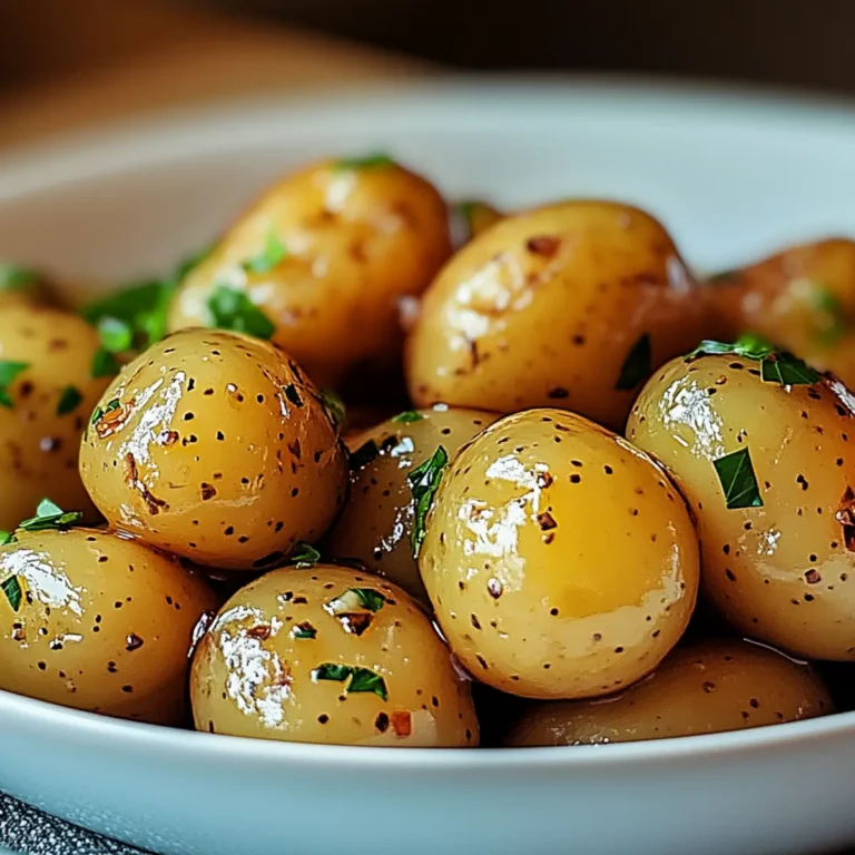 Garlic Sauce Baby Potatoes Recipe for Ultimate Flavor