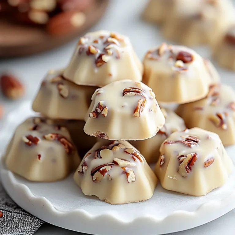 Vanilla Pecan Pralines