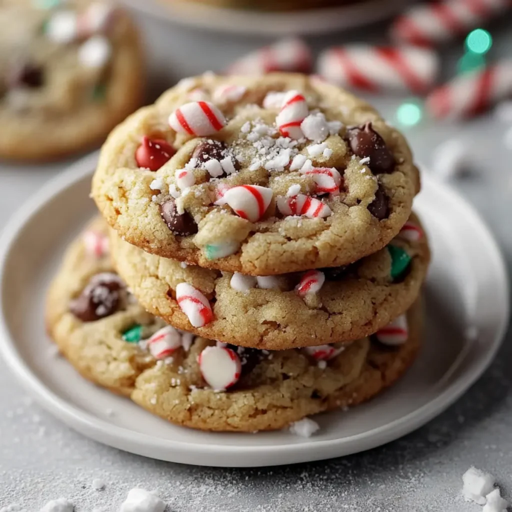 Cookies au Chocolat d’Hiver avec Éclats de Canneberge : Indulgence Festive à Chaque Bouchée