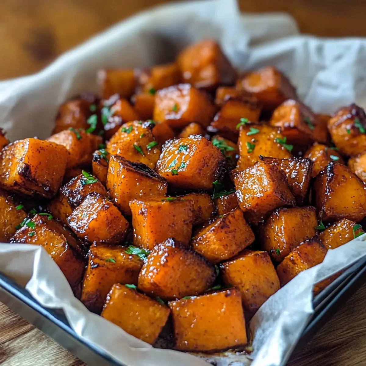 Roasted Sweet Potatoes with Cinnamon & Honey Recipe: A Simple and Healthy Side Dish!