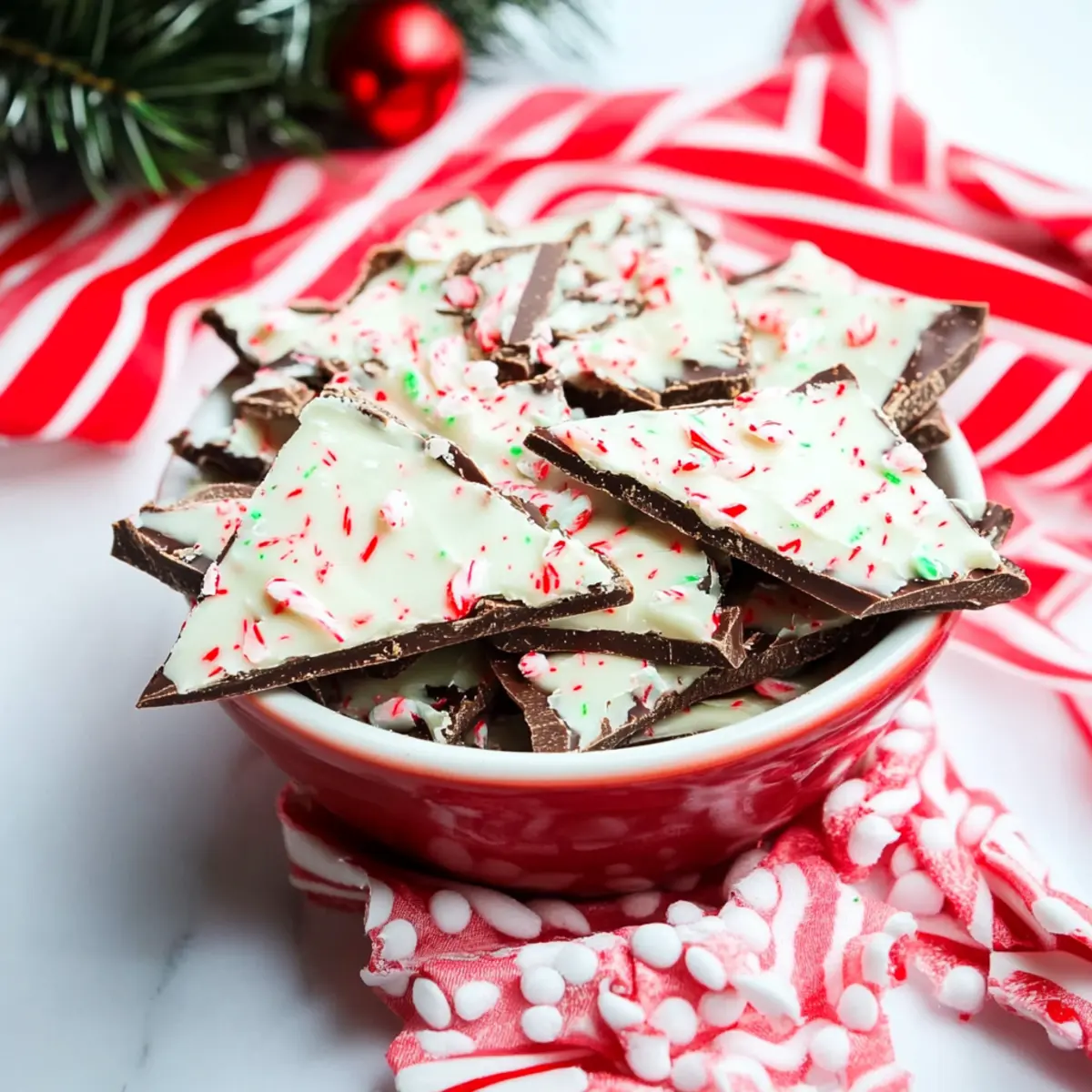 Chocolate Peppermint Bark