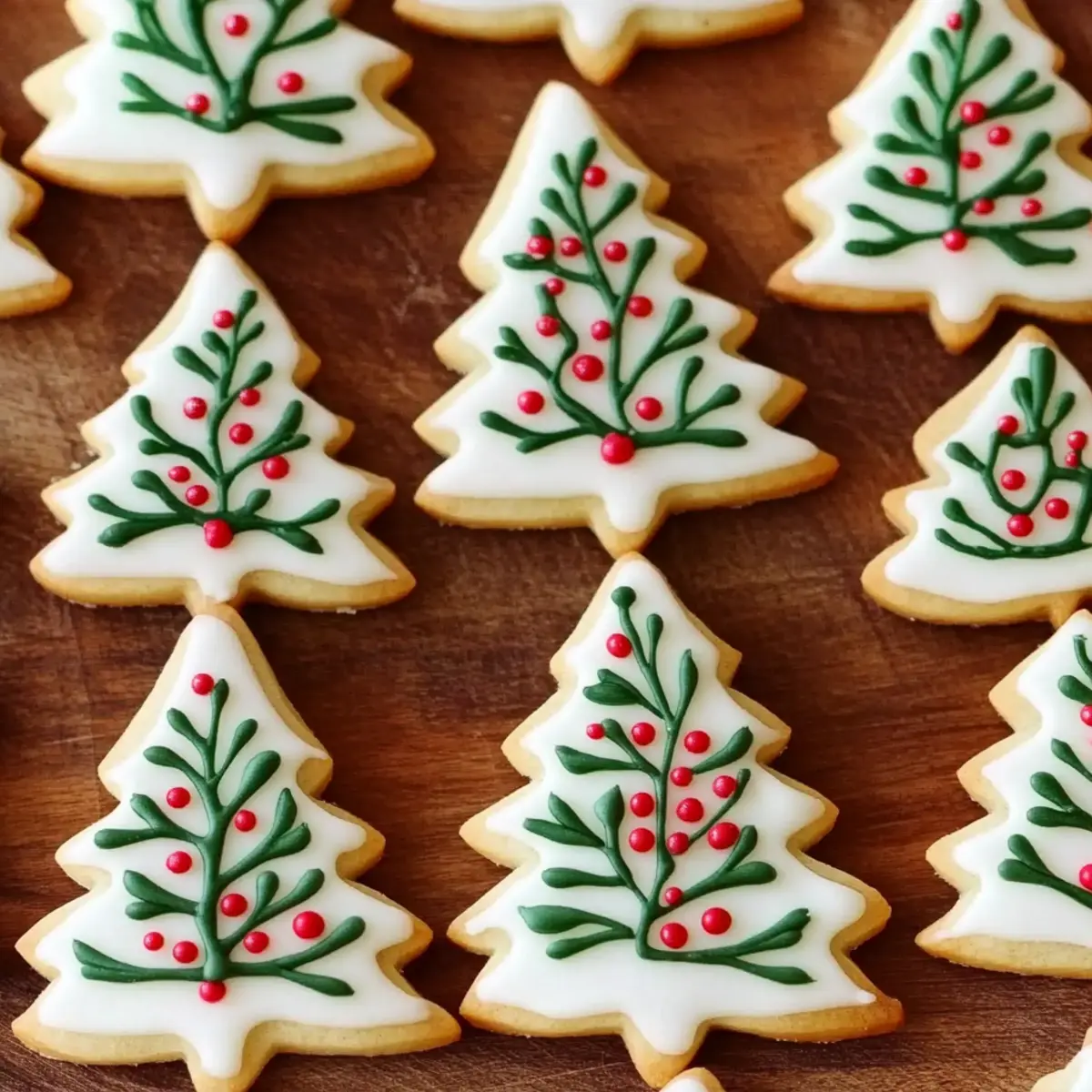 Festive Christmas Tree Cookies – Easy Holiday Sugar Cookies